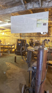Lil Jimmy welding shop
