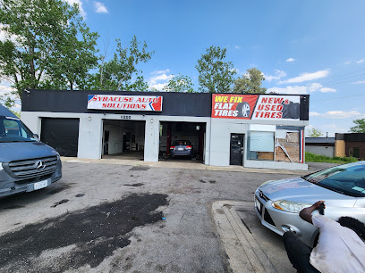 Flat fix tire shop/new and used tires