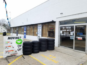 So Fresh Used Auto Sales, UHAUL, and East Ave Market & Gallery