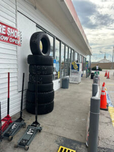 Y&A tire services.
