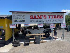 Sams tires of USA