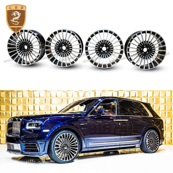Exclusive Customized MSY Style Car Wheel Hub 22 inch Forged Wheel Rims for Rolls Royce Cullinan Car Wheels Mudguard Accessories