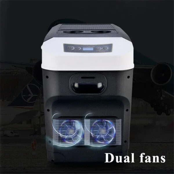 28L Car Mini Refrigerator For Outdoor Camping Car Electrical Appliances Cooler Heater Cooling & Warming 12/24V Car Refrigerators - Image 4