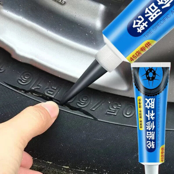 Black Tyre Repair Instant Liquid Strong Rubber Glues Wear-resistant Rubber Non-corrosive Adhesive Glue Car Instant Tools - Image 3
