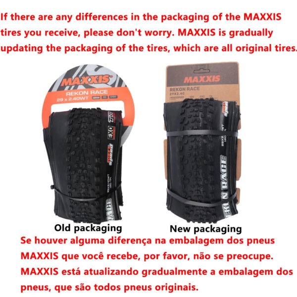 MAXXIS REKON RACE Original Mountain  Bicycle Tyre 29x2.25 29x2.35 29x2.4 Foldable Anti Puncture Tubeless XC Off-road Bike Tires - Image 6