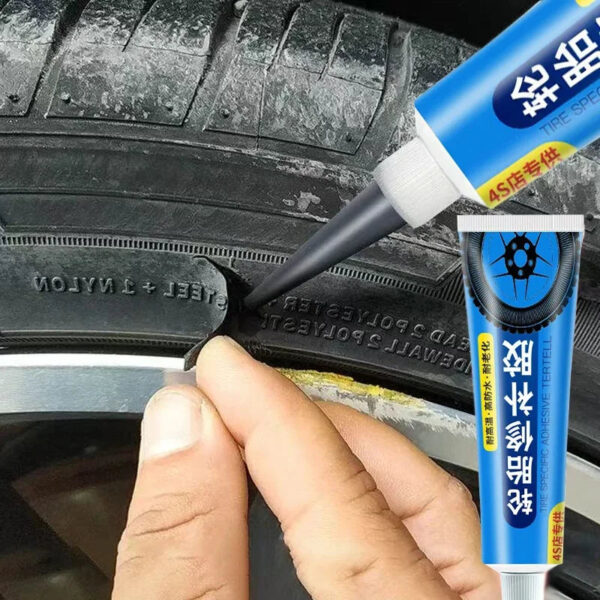 Black Tyre Repair Instant Liquid Strong Rubber Glues Wear-resistant Rubber Non-corrosive Adhesive Glue Car Instant Tools - Image 2