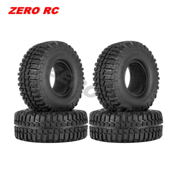RC TRUCK 1.9" Rock Crawler Tires 90-117mm Tyre For 1/10 Off Road AXIAL SCX10 II III CAPRA TRAXXAS TRX-4 RGT MST RC4WD D90 WHEEL - Image 4
