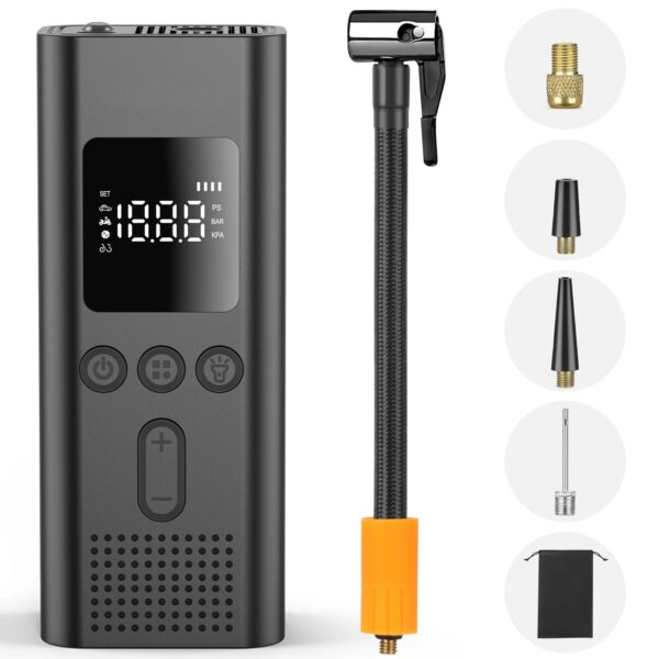 Wireless Air Pump 150psi Portable Electric Tire Inflator For Car Bicycle Motorcycle Air Compressor Injector Bike Accessories - Image 7