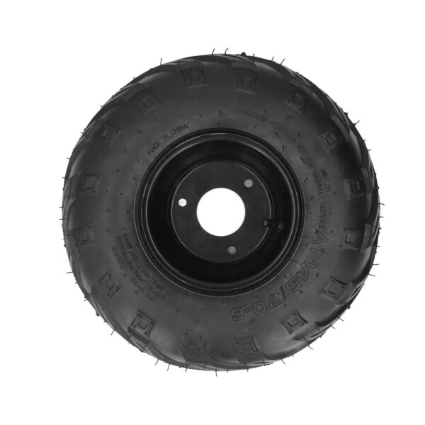 145/70-6 Wheel 6in Rim Steel Alloy ATVs Tubeless Tire Universal Rubber Flexible for go kart UTV Quad Bike 4 Wheelers - Image 5
