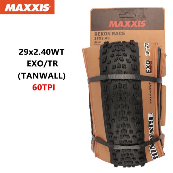 MAXXIS REKON RACE Original Mountain  Bicycle Tyre 29x2.25 29x2.35 29x2.4 Foldable Anti Puncture Tubeless XC Off-road Bike Tires - Image 15