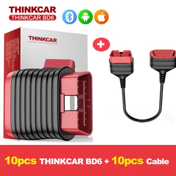 Lifetime Free Update THINKCAR BD6 obd2 Scanner Bluetooth,  All System Diagnostic Tool 5  Reset for 120 Car Brands iOS & Android - Image 7