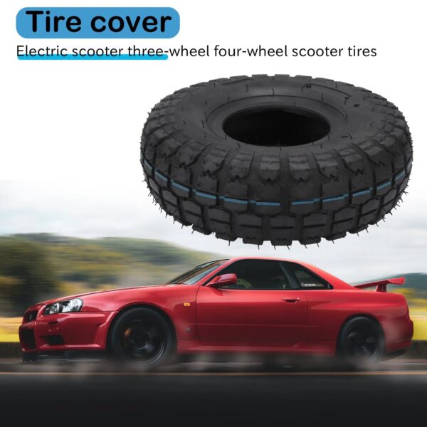 AU16-4.10/3.50-4 410/350-4 ATV Quad Go Kart 47Cc 49Cc Chunky 4.10-4 Tire Inner Tube Fit All Models 3.50-4 4 Inch Tire - Image 6