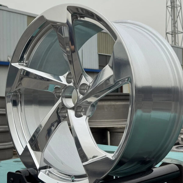 18 19 20 21 22 Inch 6061-T6 Alloy Car Wheels 5x112 Forged Racing Car Wheels Custom Polished Monoblock Wheels For Audi S4