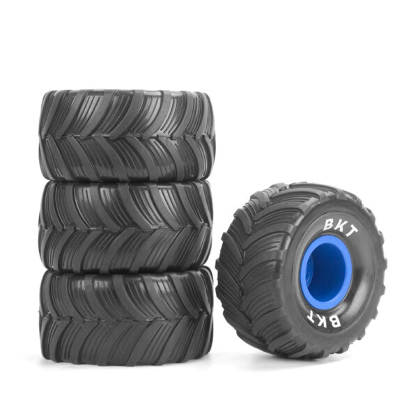 4pcs Tires RC Model Remote Control Car for LOSI 1/18 Mini LMT Tire Modification Upgrade Parts Monster Truck Tires LT18096 - Image 3