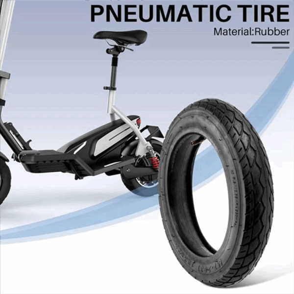 2 Set 12 1/2X2 1/4 Battery Car Tire 57-203 Electric Wheelchair Inner And Outer Tire Durable - Image 6