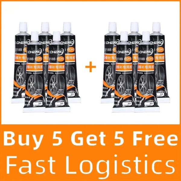 Tire Repair Glue Waterproof & High Temperature Resistant Black Sealing Waterproof And High-Temperature Resistant Repair Adhesive - Image 11