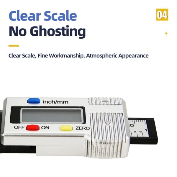 Digital Car Tyre Tire Tread Depth Gauge Thickness Gauges Monitoring System Depth Caliper Auto Tire Wear Detection Measuring Tool - Image 8