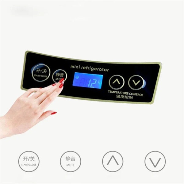 28L Car Mini Refrigerator For Outdoor Camping Car Electrical Appliances Cooler Heater Cooling & Warming 12/24V Car Refrigerators - Image 5