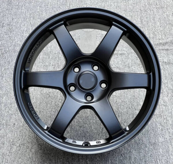 Flow Forming Casting 5x120 5x114.3 18 Inch Volk Racing Te37 For Tesla Model 3 Jdm Car Wheels Bronze High-Performance Stylaing - Image 4