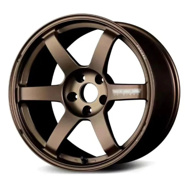Flow Forming Casting 5x120 5x114.3 18 Inch Volk Racing Te37 For Tesla Model 3 Jdm Car Wheels Bronze High-Performance Stylaing