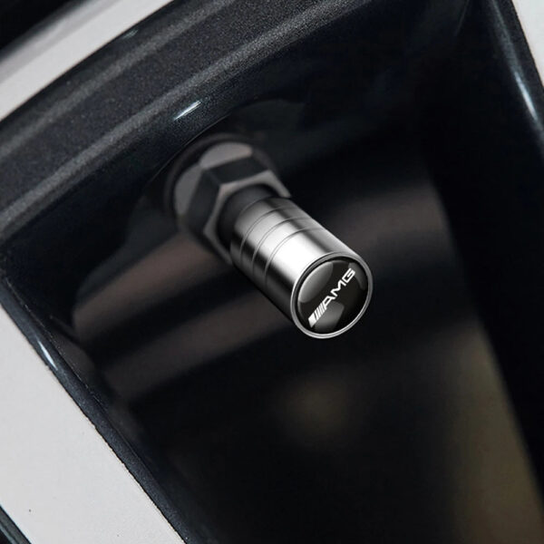 4PCS Car Wheel Tire Valve Caps Covers Accessories For Mercedes Benz AMG GLC GLB GLE CLA CLK W206 W204 W205 W212 W213 W169 W176 - Image 6