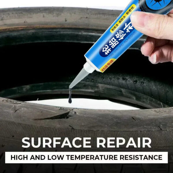 Black Tyre Repair Instant Liquid Strong Rubber Glues Wear-resistant Rubber Non-corrosive Adhesive Glue Car Instant Tools - Image 5