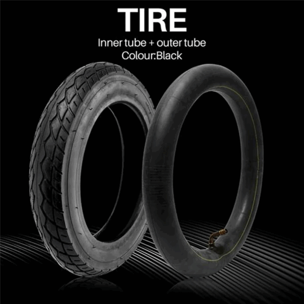 2 Set 12 1/2X2 1/4 Battery Car Tire 57-203 Electric Wheelchair Inner And Outer Tire Durable - Image 4