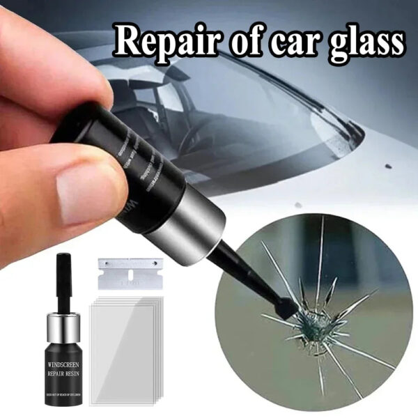 Car window crack repair kit, scratch removal, car, truck, motorcycles, broken repair, windshield, crack recovery kit - Image 3