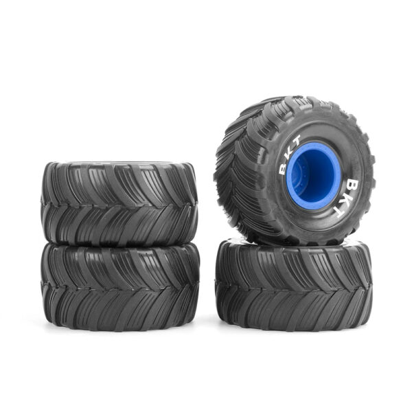 4pcs Tires RC Model Remote Control Car for LOSI 1/18 Mini LMT Tire Modification Upgrade Parts Monster Truck Tires LT18096 - Image 6