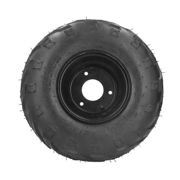 145/70-6 Wheel 6in Rim Steel Alloy ATVs Tubeless Tire Universal Rubber Flexible for go kart UTV Quad Bike 4 Wheelers - Image 6