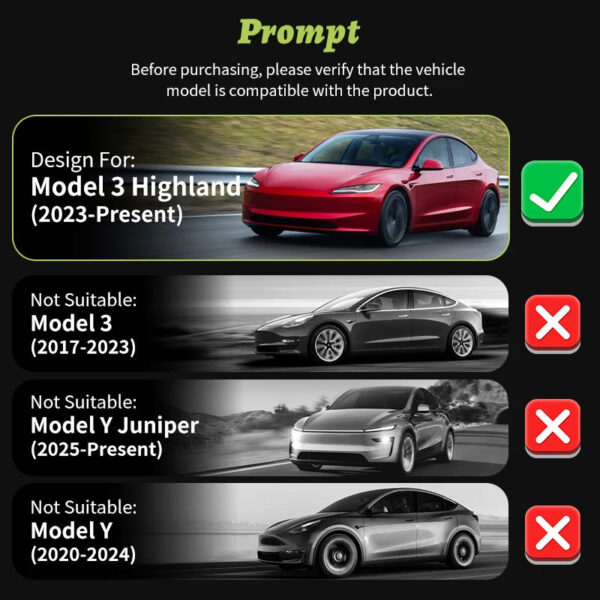 4PCS for Tesla Model3 Highland 2023-2025 18 Inch Sport Performance Wheel Cap Automobile Full Rim Cover Accessories Design - Image 2