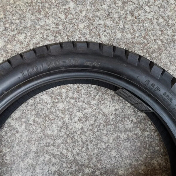 110/90-16  M/C 65P Motorcycle Wheel Rim Tubeless Tire Tyre Vacuum Tire - Image 2