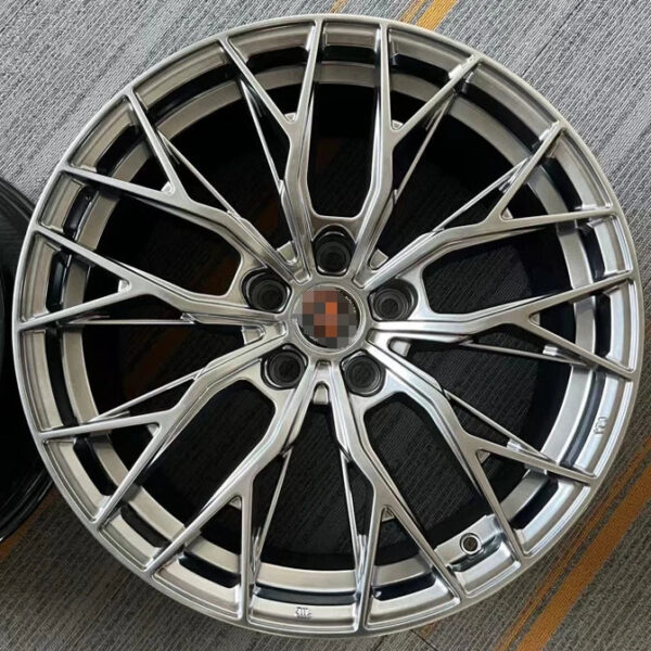 Aluminum Alloy Wheel 5 Spoke 17  18 19 20 Inch Auto Rims 5X114.3 5X100 5X112 5X120 5X108Custom Wheels for Car - Image 3