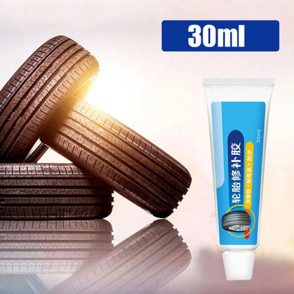 1/2Pcs Tire Repair Black  Glue Liquid Strong Rubber Wear-resistant Non-corrosive Adhesive Instant Bond Leather - Image 5