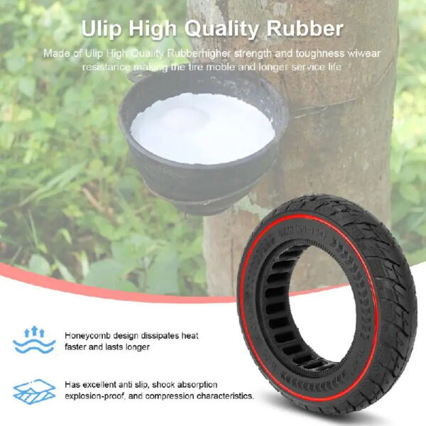 8.5 Inch Solid Tire 8 1/2x2 For VSETT 9&9+ / ZERO8&9  /Inokim Light 2  Scooter 50-134 Puncture Resistant Tyres Replacement Parts - Image 5