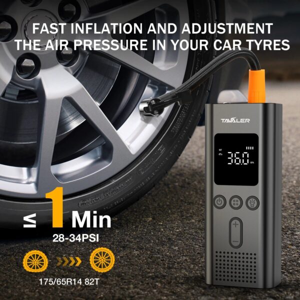 Wireless Air Pump 150psi Portable Electric Tire Inflator For Car Bicycle Motorcycle Air Compressor Injector Bike Accessories - Image 2