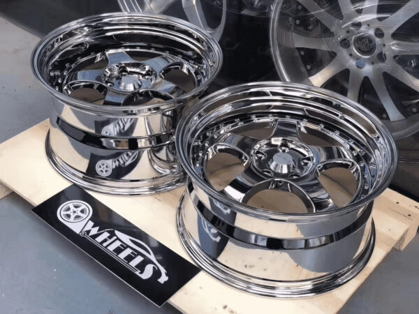 Passenger car wheel 18 "chrome racing wheel S1 5*114.3 5*120 5*100 5*112 Width 8.5J/9.5J/10.5J aftermarket wheels - Image 3
