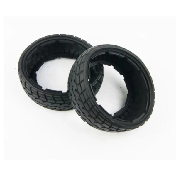 170mm Front Rear On Road Belted Tire wheel set For 1/5 rc car  Baja 5b - Image 4