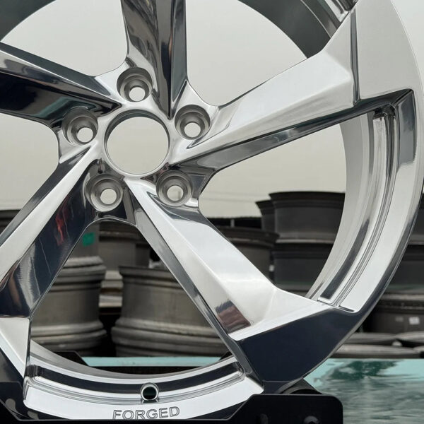 18 19 20 21 22 Inch 6061-T6 Alloy Car Wheels 5x112 Forged Racing Car Wheels Custom Polished Monoblock Wheels For Audi S4 - Image 3