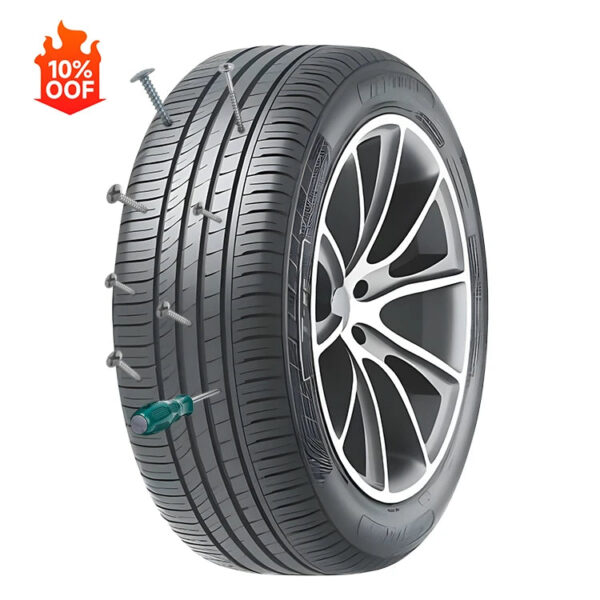 R16 Passenger Auto Custom Car Wheels Tires 16 17 Inch Tire For Car Self Healing Sealing Puncture Proof Car Safety Tire For Sale