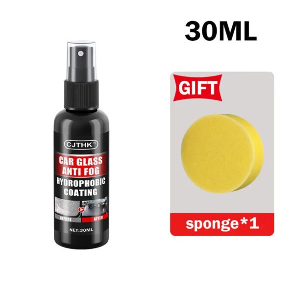 Car Glass Anti-rain Water Spray Repellent Nano Coating Hydrophobic Waterproof Agent Oil Film Removing Auto Glass Film Agent - Image 15