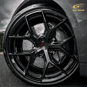 SS Forged 5X112 5X120 Black Finish Car Wheels For BMW M3 E36 E90 E92 M4 F32 M5 F10 G30 E60 18 19 20 21 22 Inch Custom Rims